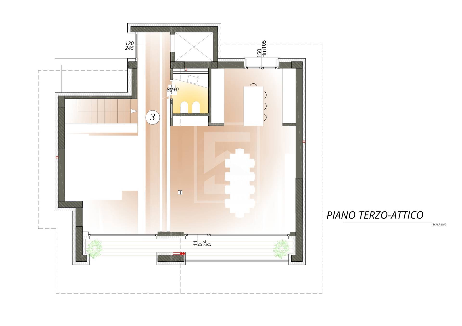Immagine 22 di Attico in vendita  in via scuole a Desenzano Del Garda