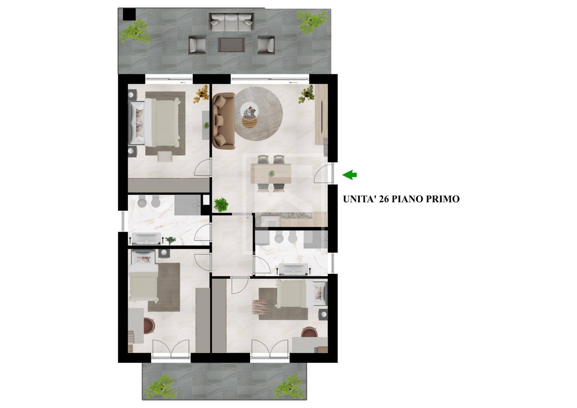 Immagine 50 di Appartamento in vendita  in VIA FORTE FENILAZZO 4 a Castelnuovo Del Garda