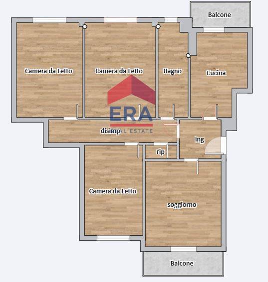 Immagine 19 di Appartamento in vendita  in via Benvenuto Cellini 28 a Corsico