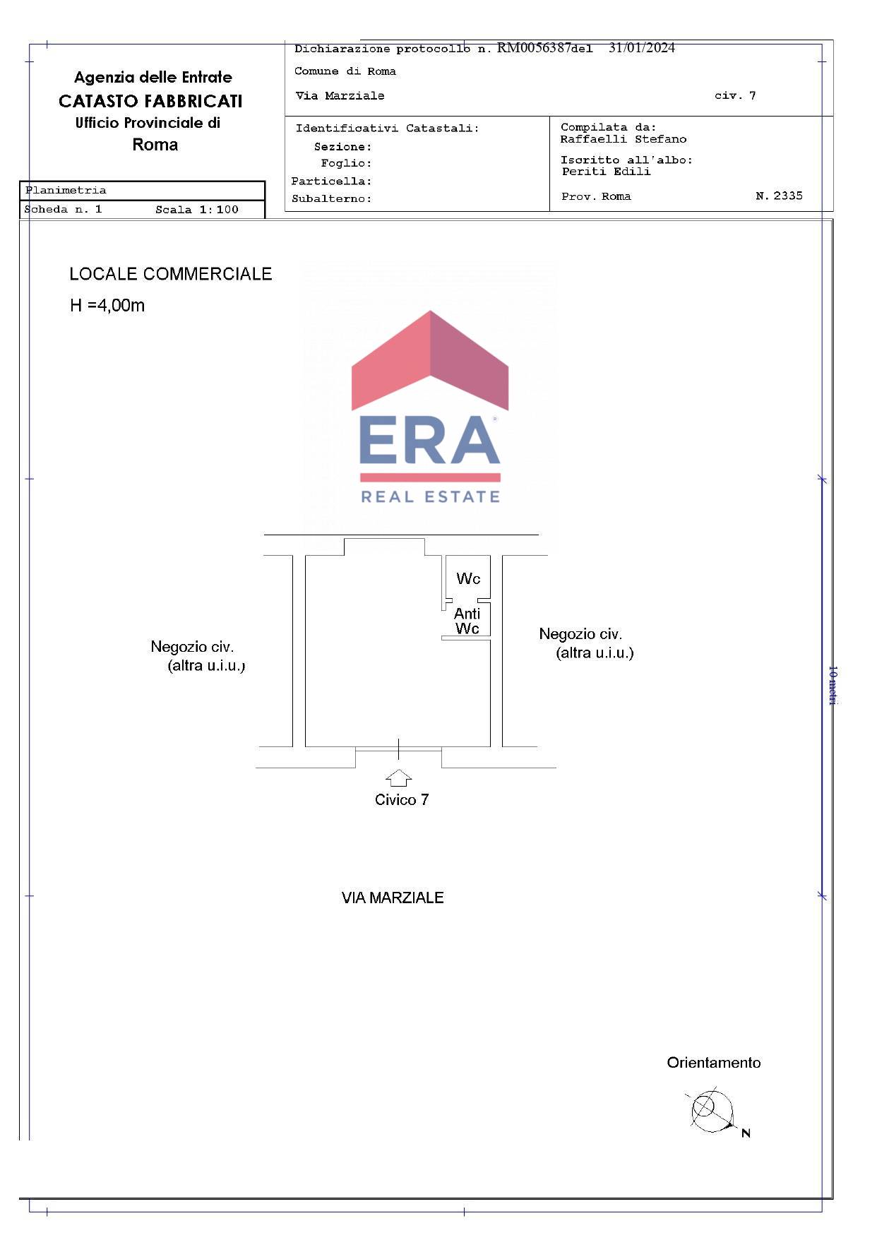 Immagine 9 di Locale commerciale in vendita  in Via Marziale 7 a Roma