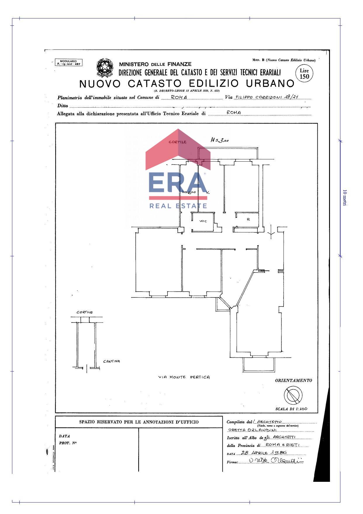 Immagine 35 di Appartamento in vendita  in Via Filippo Corridoni 19 a Roma