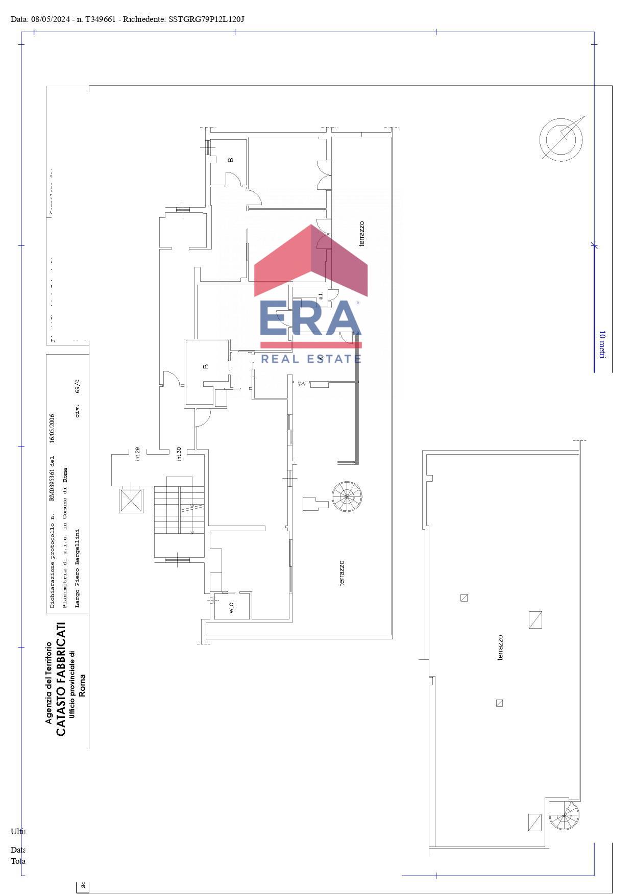 Immagine 29 di Attico in vendita  in Largo Bargellini 69 a Roma