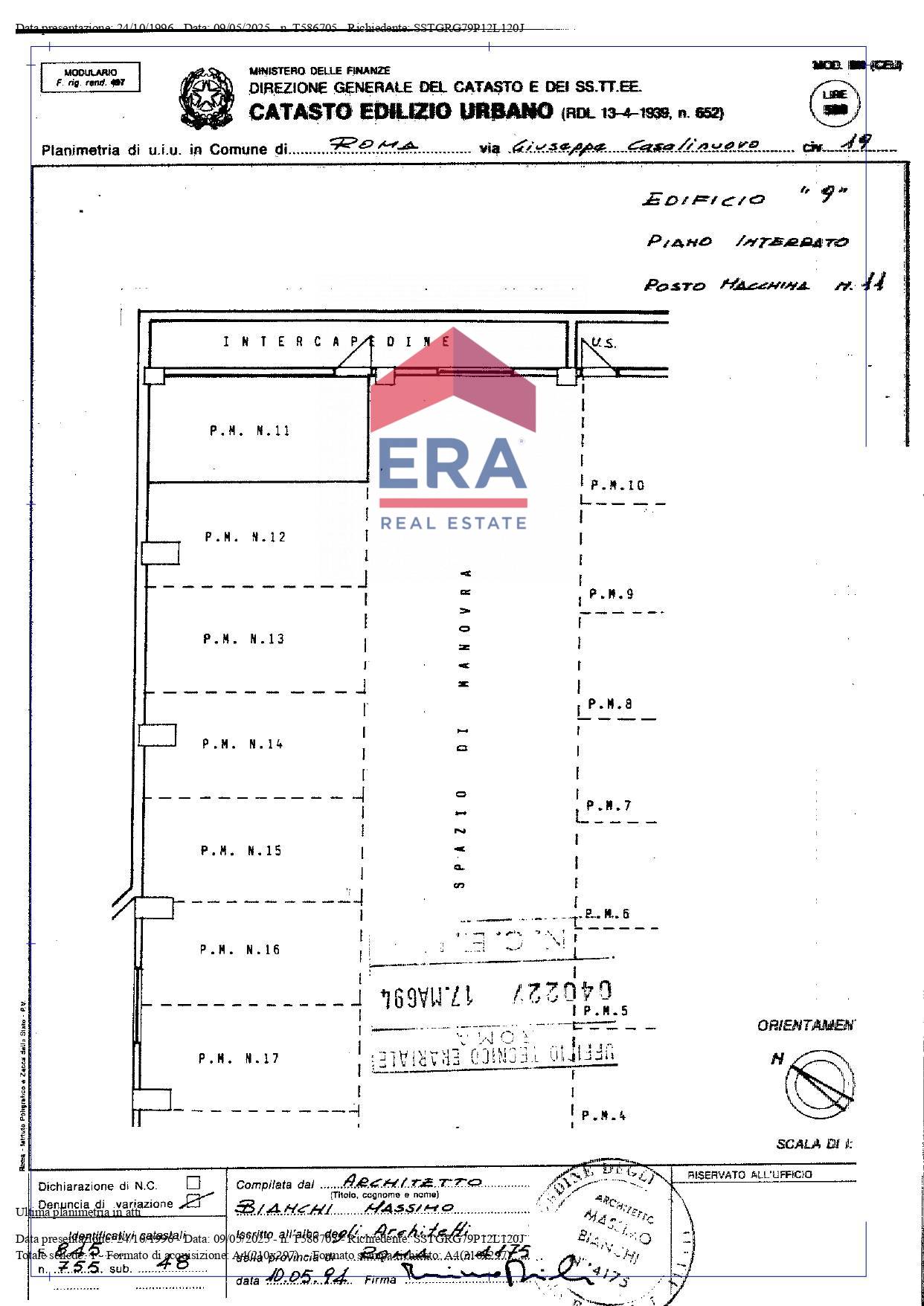 Immagine 25 di Appartamento in vendita  in Via Casalinuovo 21 a Roma