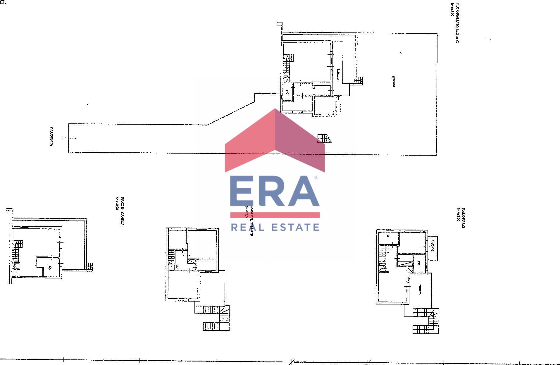 Immagine 52 di Villetta a schiera in vendita  in Via Corinna 7 a Roma