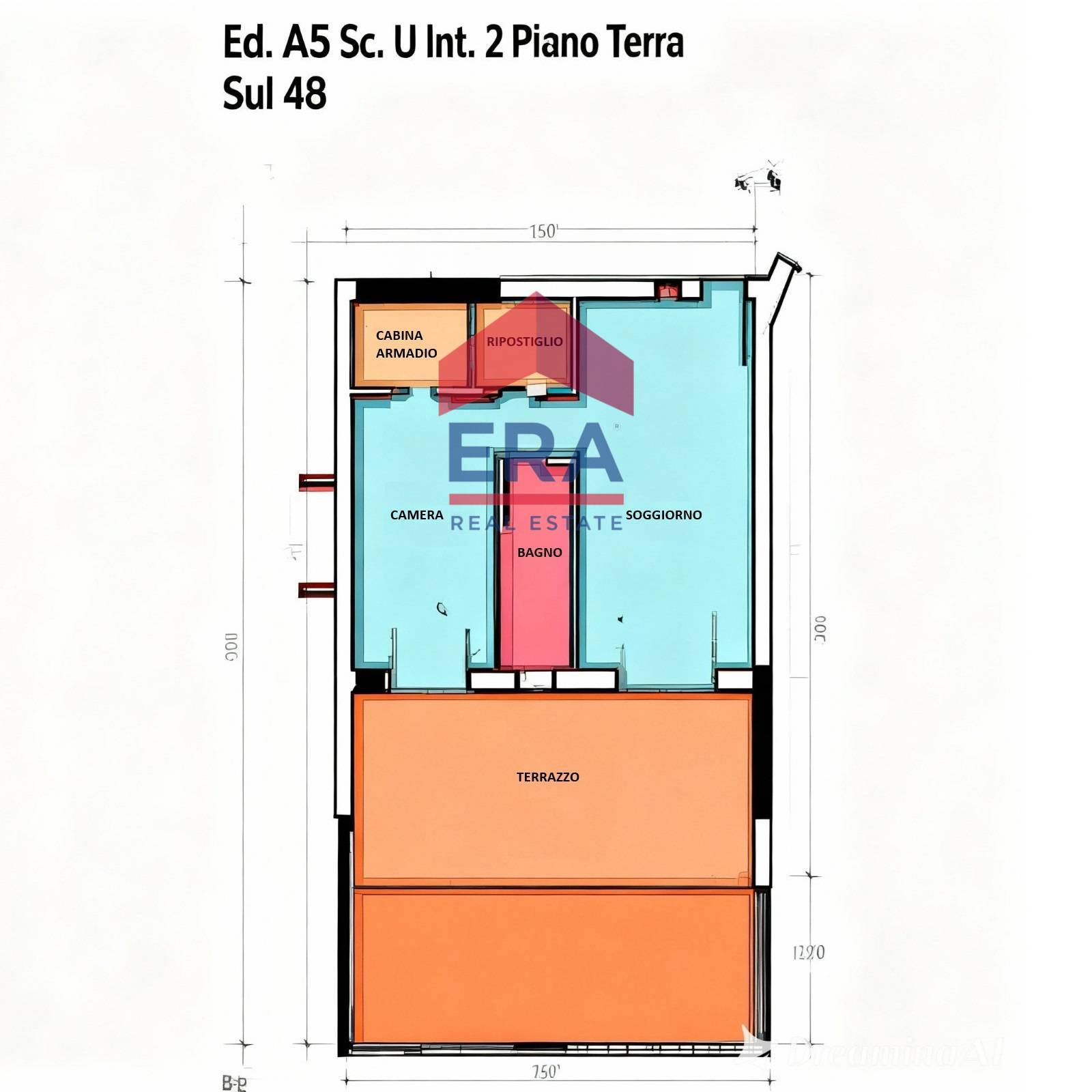 Immagine 10 di Appartamento in vendita  in Via di Pratica Di Mare snc a Pomezia
