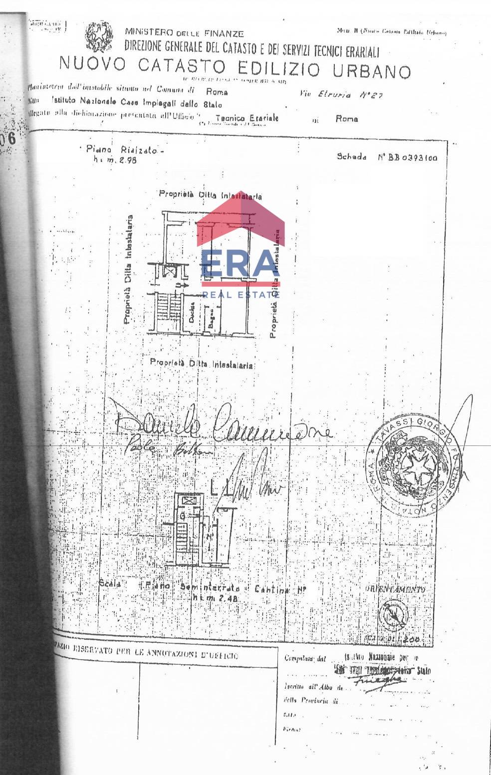 Immagine 15 di Appartamento in vendita  in Via Etruria 27 a Roma