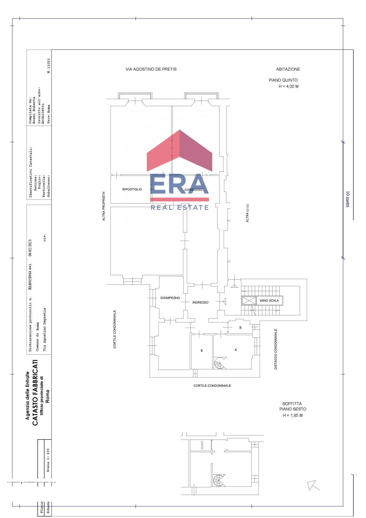 Immagine 24 di Appartamento in vendita  in Via Agostino Depretis 86 a Roma
