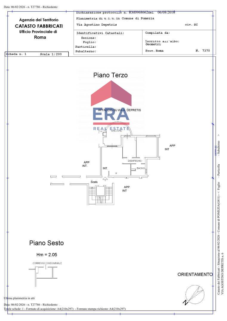 Immagine 25 di Appartamento in vendita  in via Agostino Depretis 6 a Pomezia