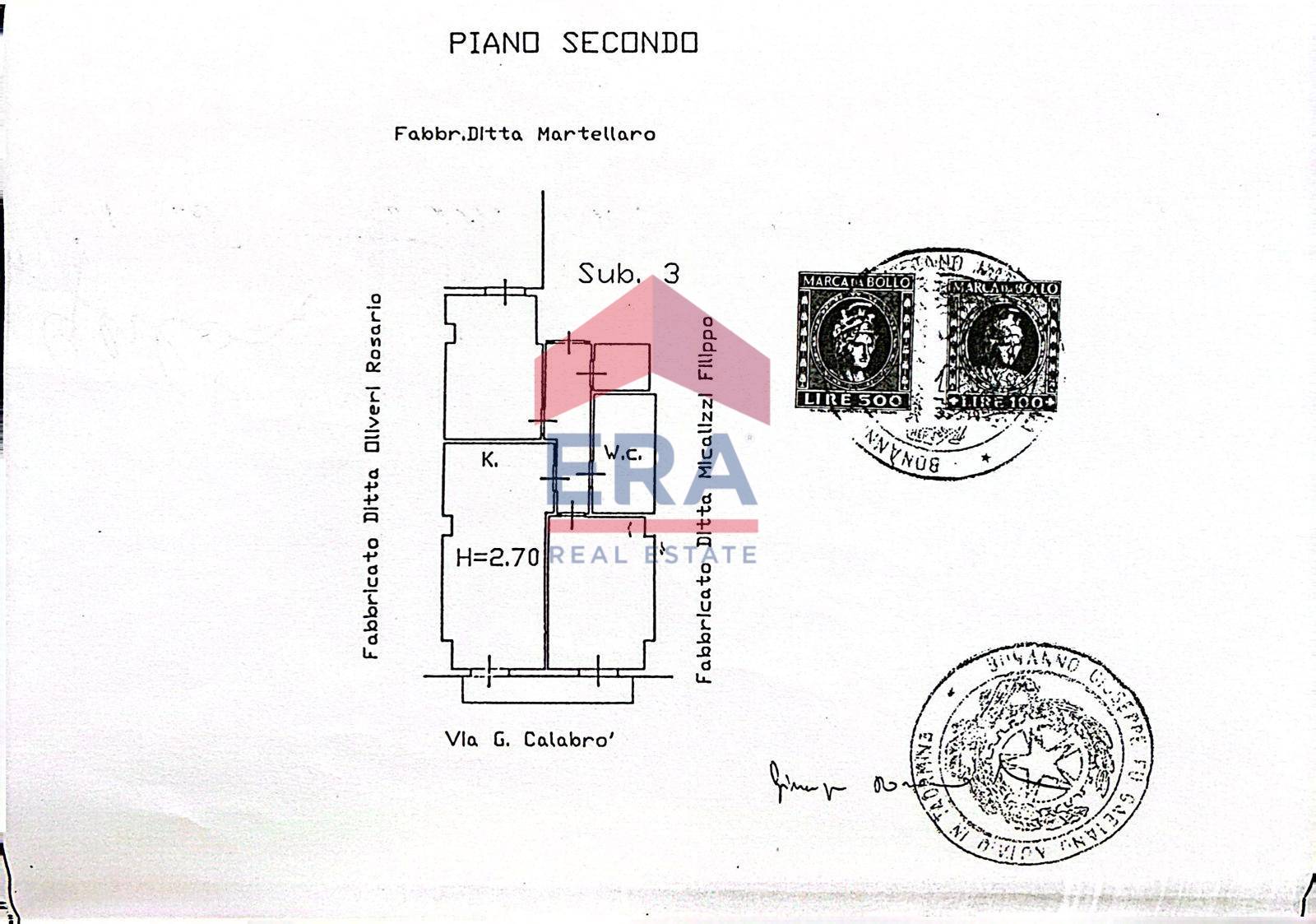 Immagine 29 di Casa semindipendente in vendita  in via Giovanni Calabrò 53 a Giardini-Naxos