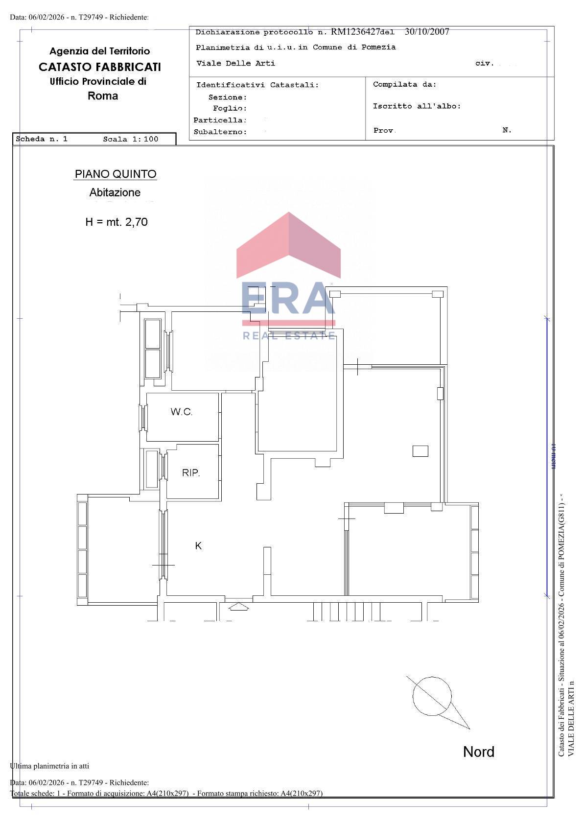 Immagine 23 di Appartamento in vendita  in viale delle Arti 11 a Pomezia