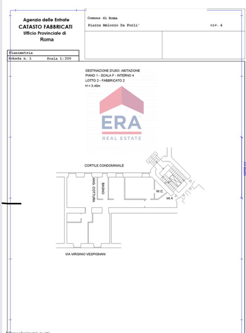 Immagine 16 di Appartamento in vendita  in Piazza Melozzo Da Forli' a Roma