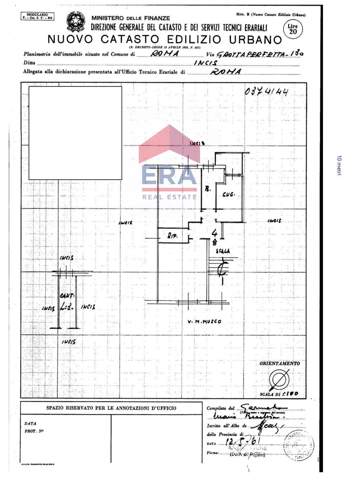 Immagine 25 di Appartamento in vendita  in Via Di Grotta Perfetta 130 a Roma