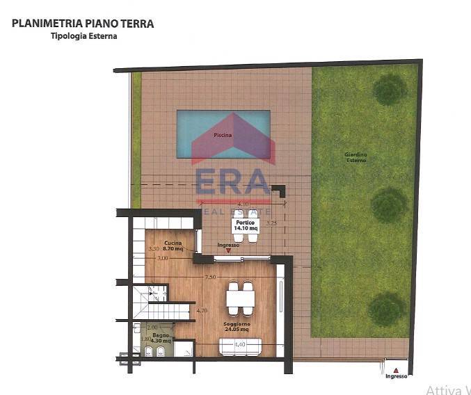 Immagine 34 di Villa in vendita  in Via Arianna snc a Ardea
