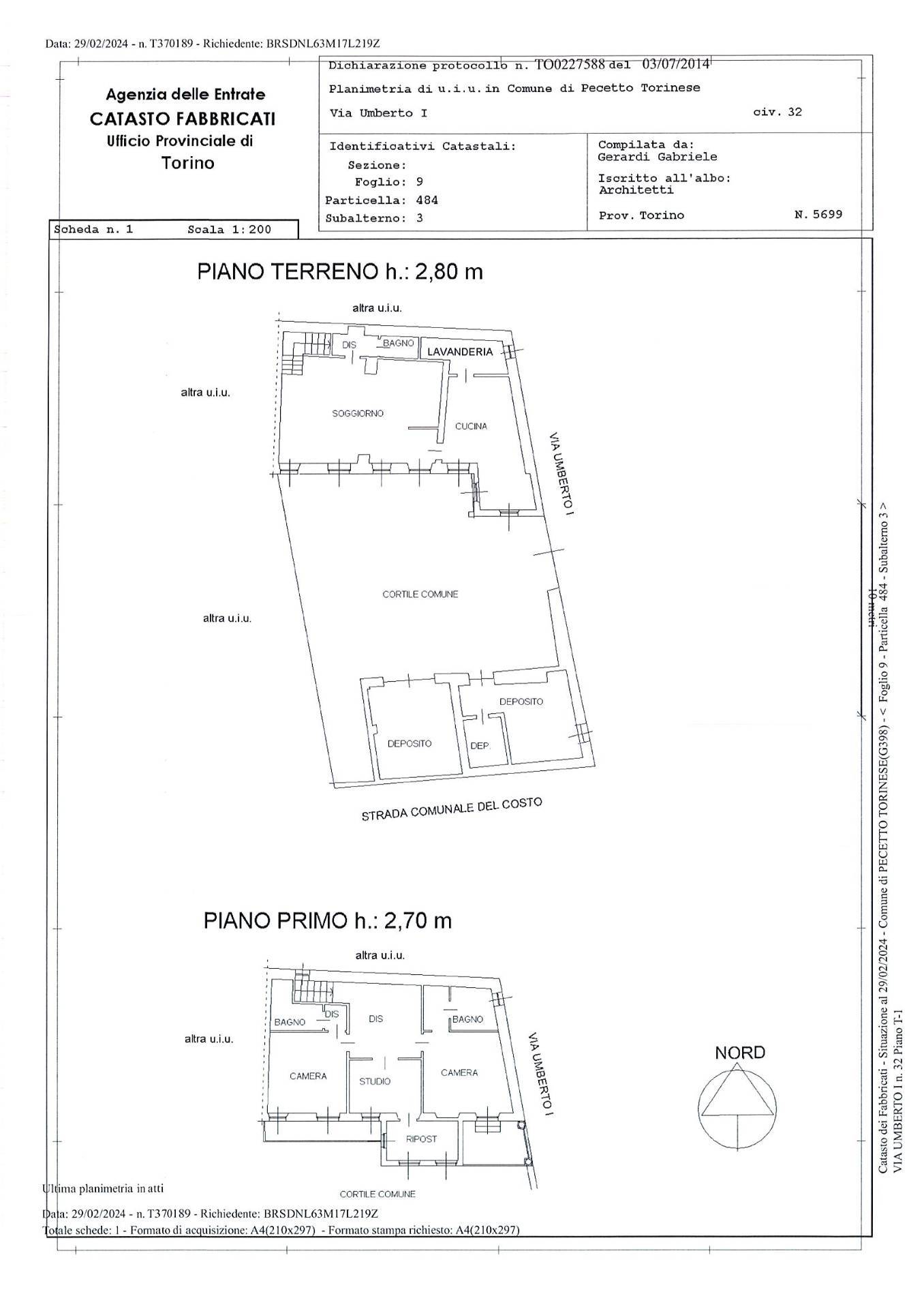 Immagine 43 di Casa indipendente in vendita  in Via Umberto I 32 a Andezeno