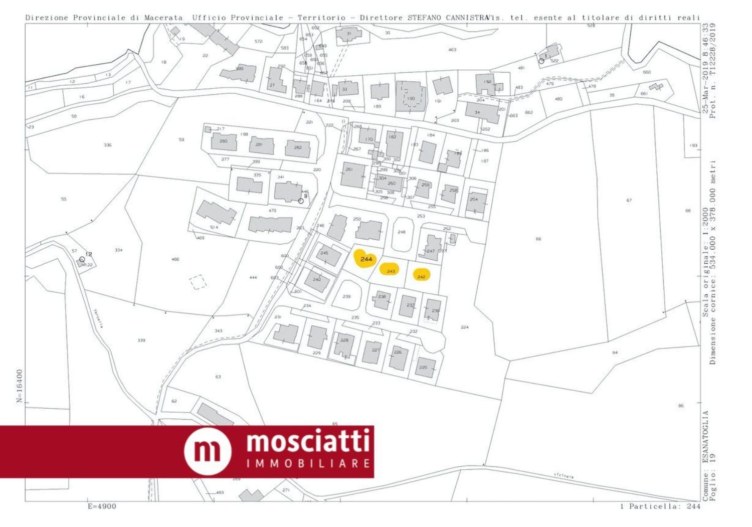 Immagine 3 di Terreno residenziale in vendita  in Aldo Moro a Esanatoglia