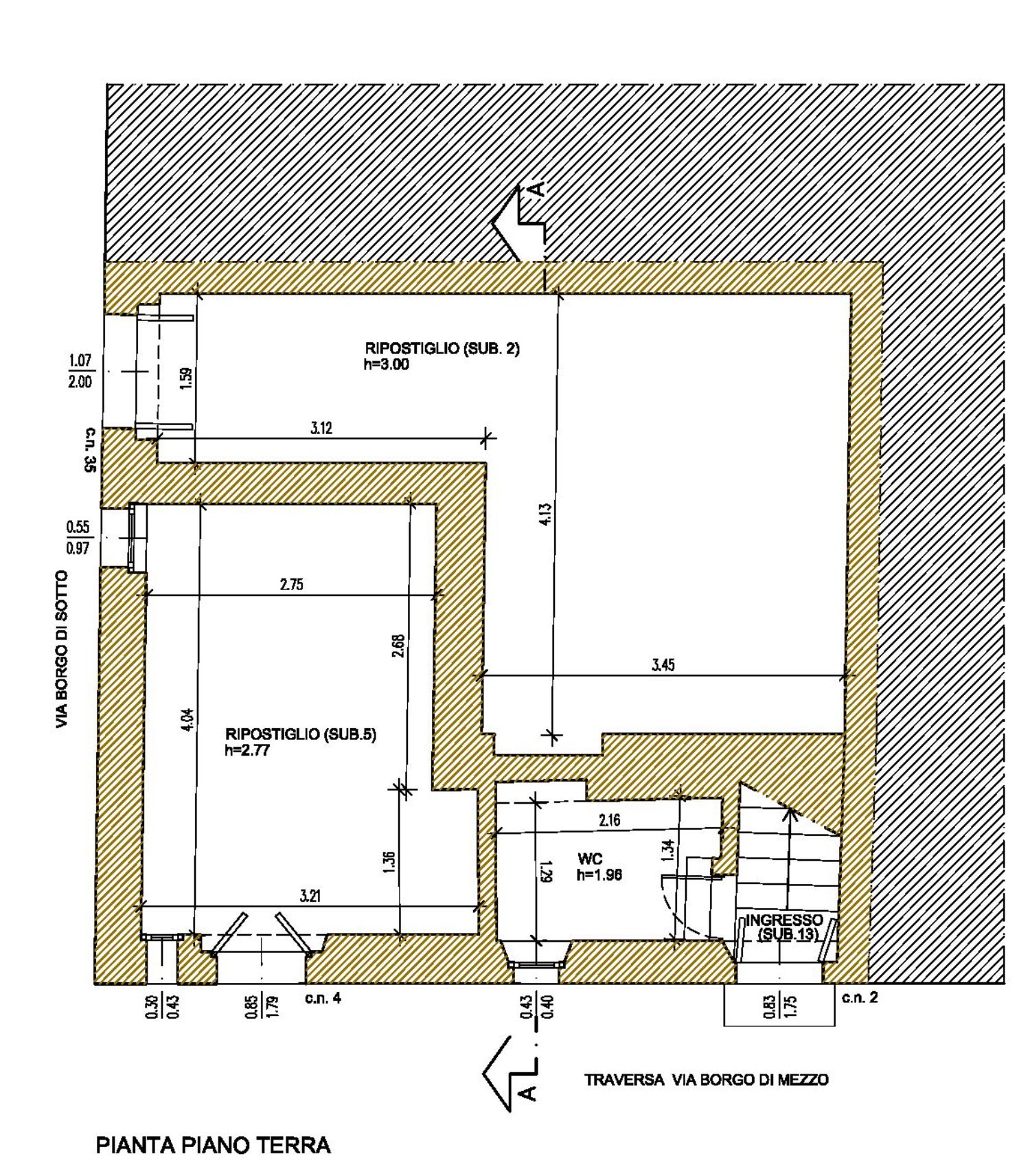 Immagine 2 di Villetta a schiera in vendita  in di Mezzo 4 a Montalcino