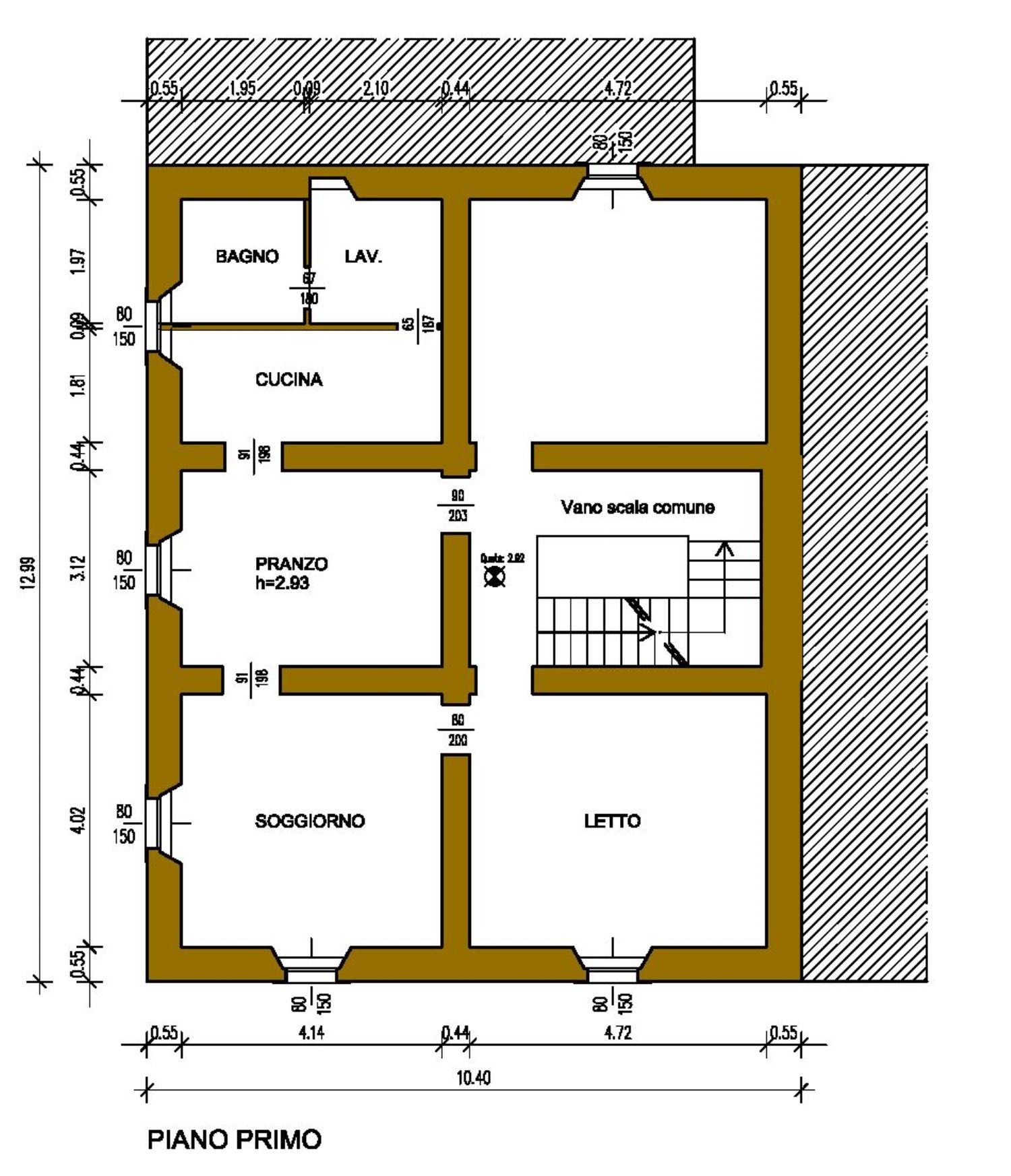 Immagine 18 di Appartamento in vendita  in piaggia della porta 5 a Montalcino