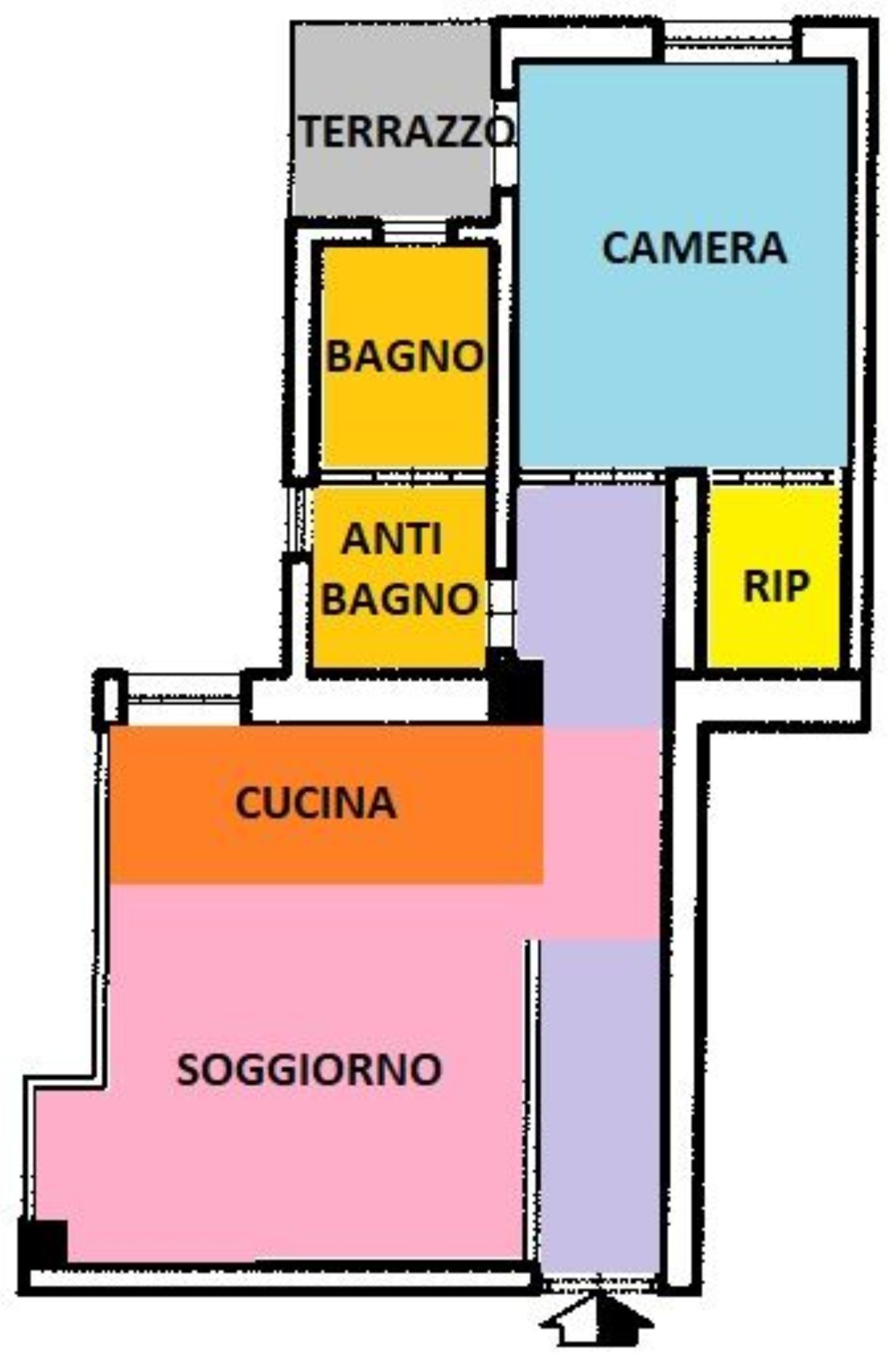 Immagine 11 di Appartamento in vendita  in Umberto I 94 a Sassari