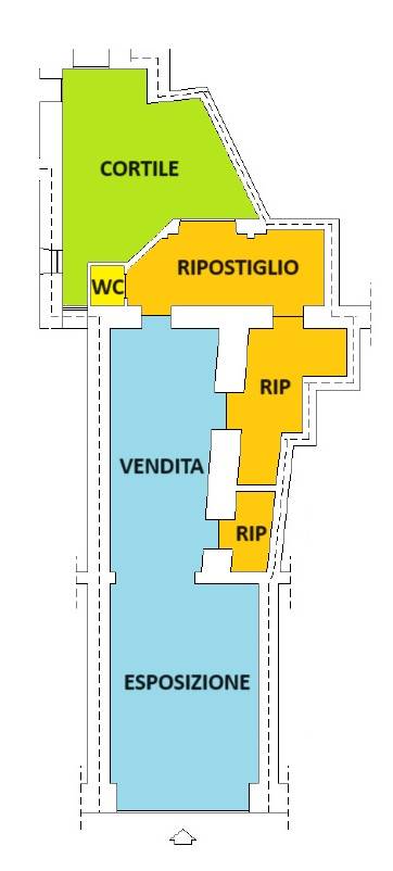Immagine 10 di Locale commerciale in affitto  in LARGO CAVALLOTTI 12A a Sassari