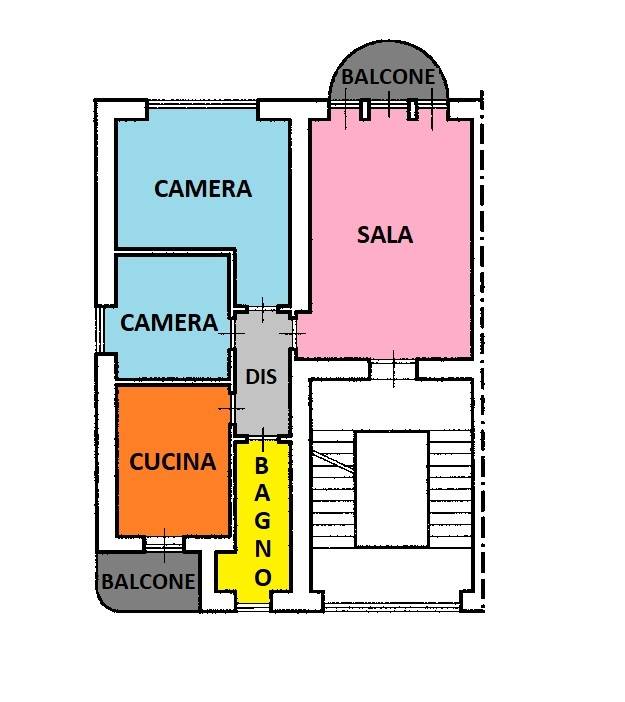 Immagine 18 di Appartamento in vendita  in Piazza Colonnello Serra 6 a Sassari