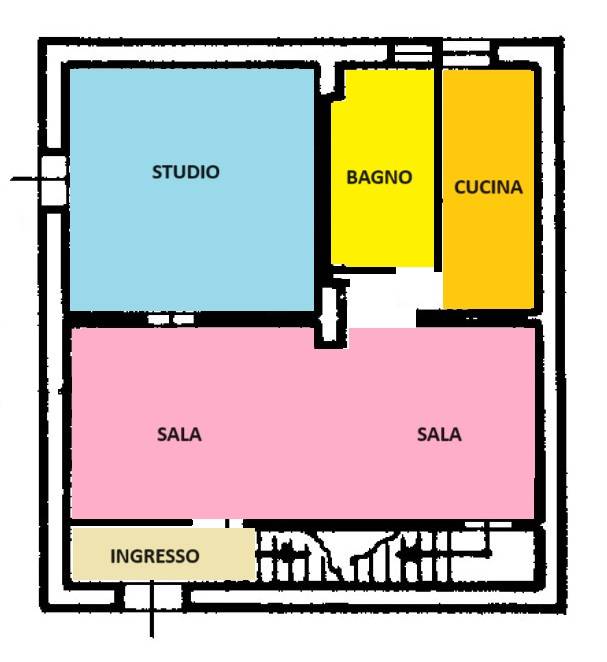 Immagine 25 di Casa indipendente in vendita  in Corso Trinità a Sassari