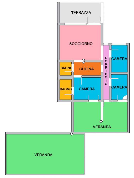 Immagine 41 di Villetta a schiera in vendita  in Cala Lupo snc a Banari