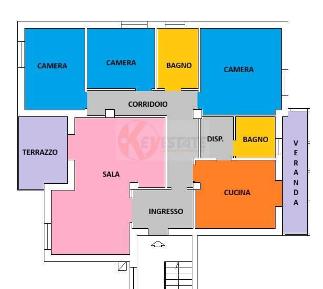 Immagine 40 di Appartamento in vendita  in via Luna e Sole 17 a Sassari