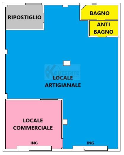 Immagine 22 di Locale commerciale in affitto  in via Fratelli Rosselli 8/A a Sassari