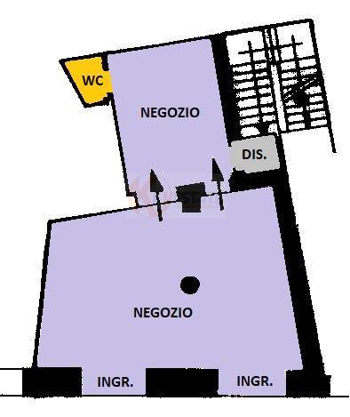 Immagine 19 di Locale commerciale in vendita  in via Rosello 13 a Sassari