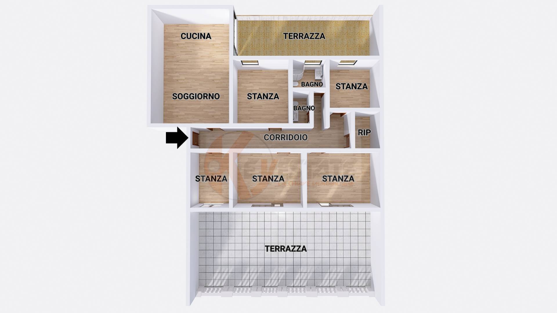 Immagine 25 di Appartamento in vendita  in via Cagliari 294 a Domusnovas