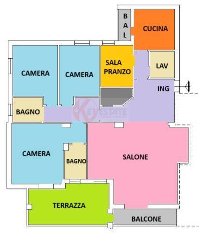 Immagine 50 di Appartamento in vendita  in Via Principessa Jolanda 68 a Sassari