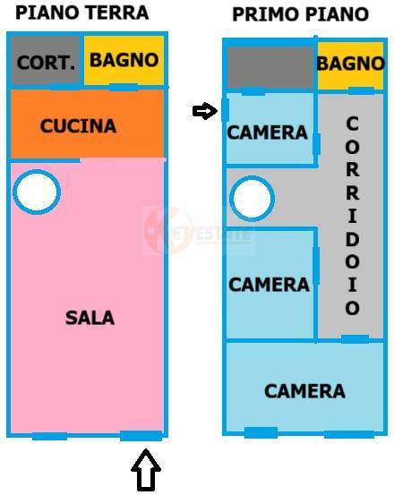 Immagine 27 di Casa indipendente in vendita  in via roma 67 a Gonnesa