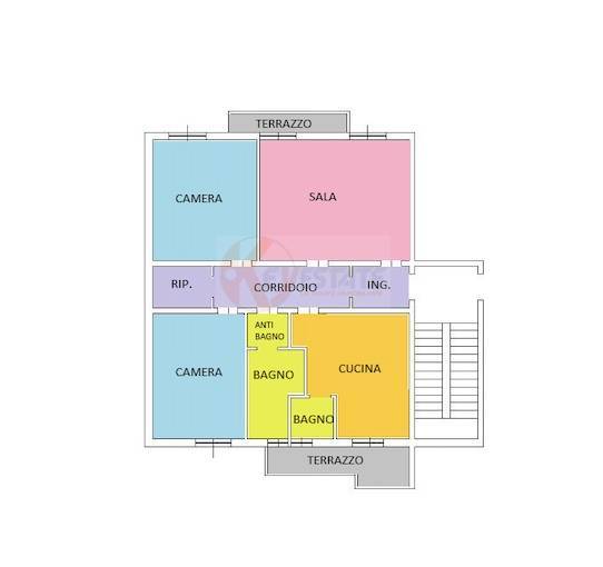 Immagine 23 di Appartamento in vendita  in Via Zanfarino 39 a Sassari