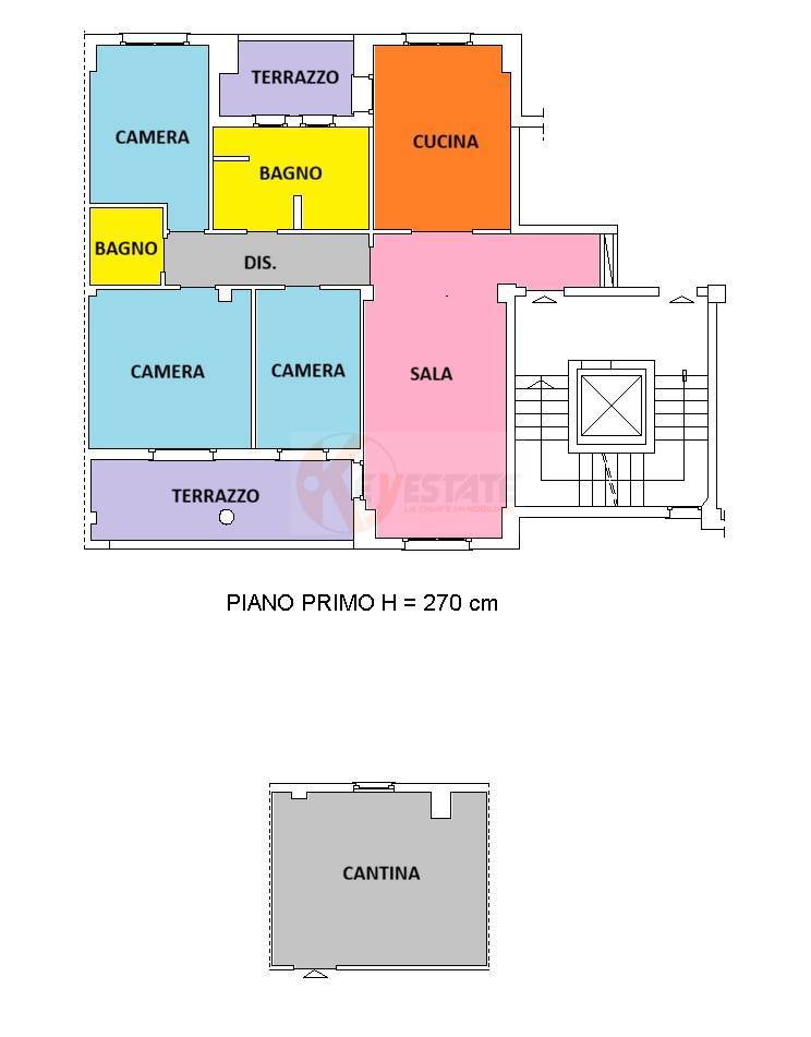 Immagine 43 di Appartamento in vendita  in via Padula 1 a Sassari