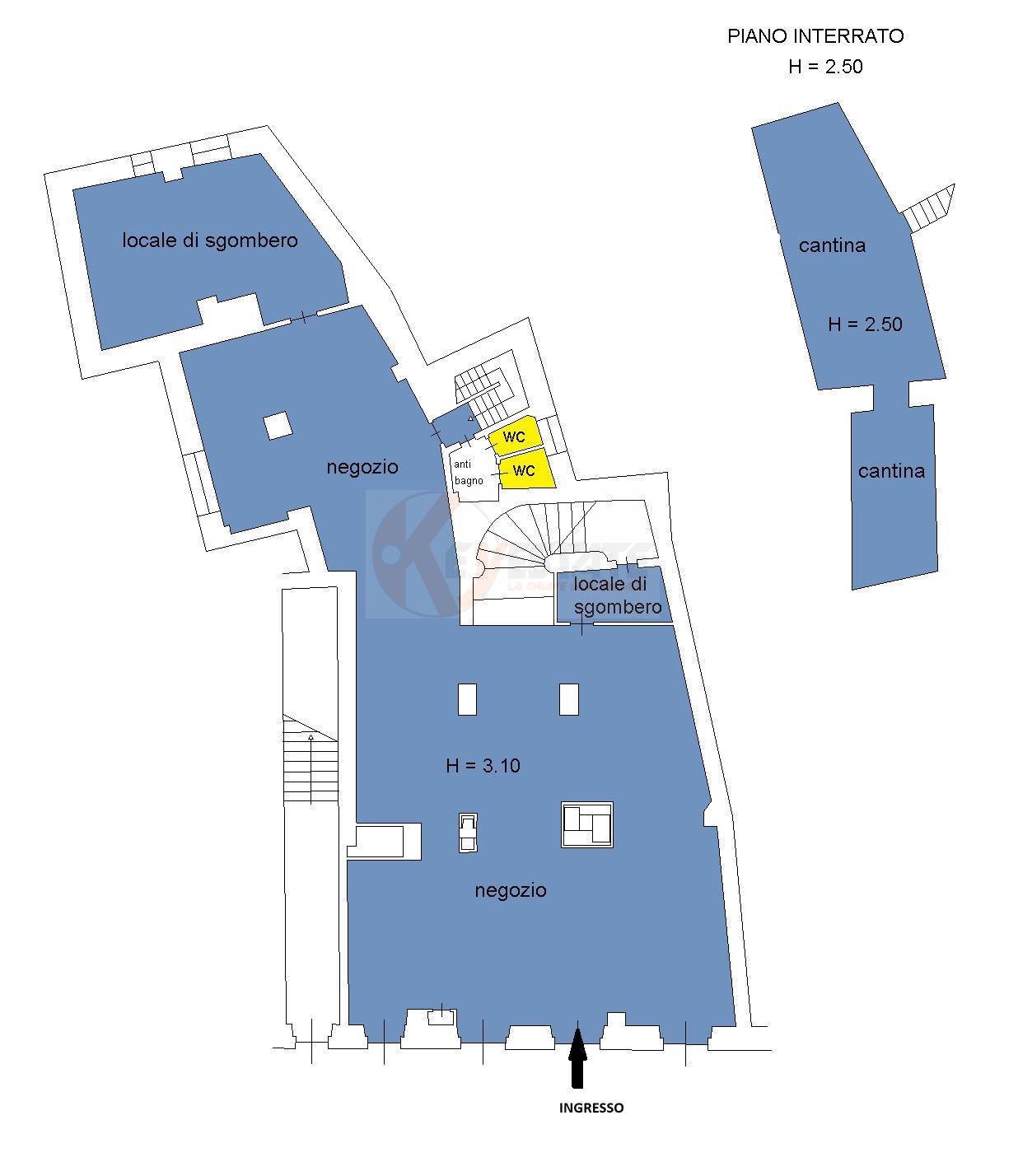 Immagine 20 di Locale commerciale in vendita  in Largo Cavallotti 18 a Sassari