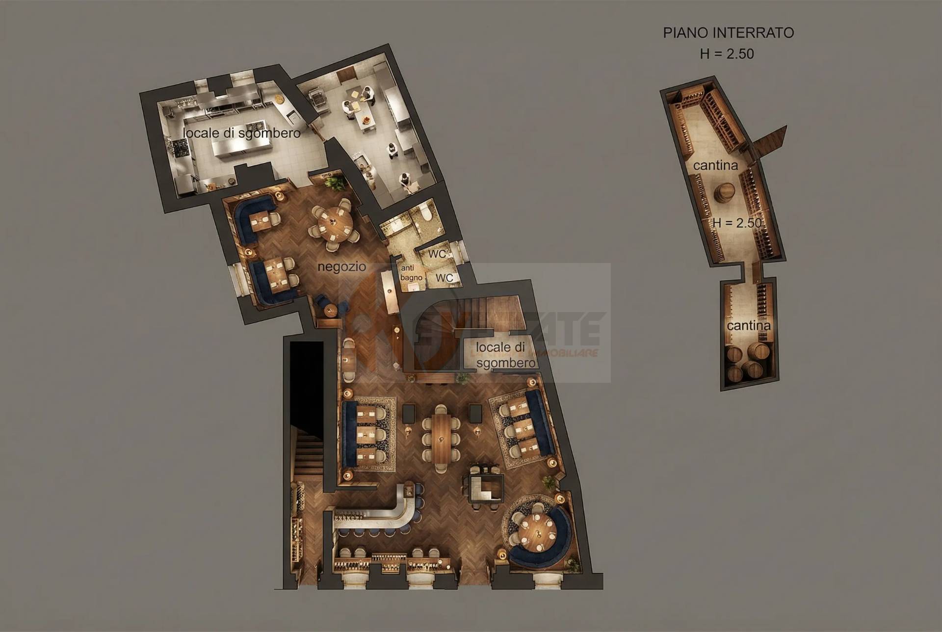 Immagine 21 di Locale commerciale in vendita  in Largo Cavallotti 18 a Sassari