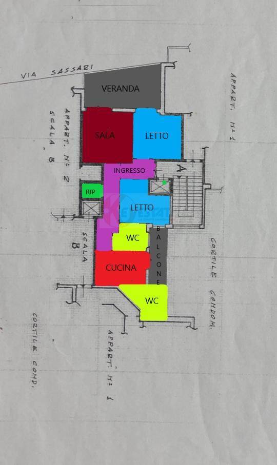 Immagine 20 di Appartamento in vendita  in ADELASIA 11 a Porto Torres