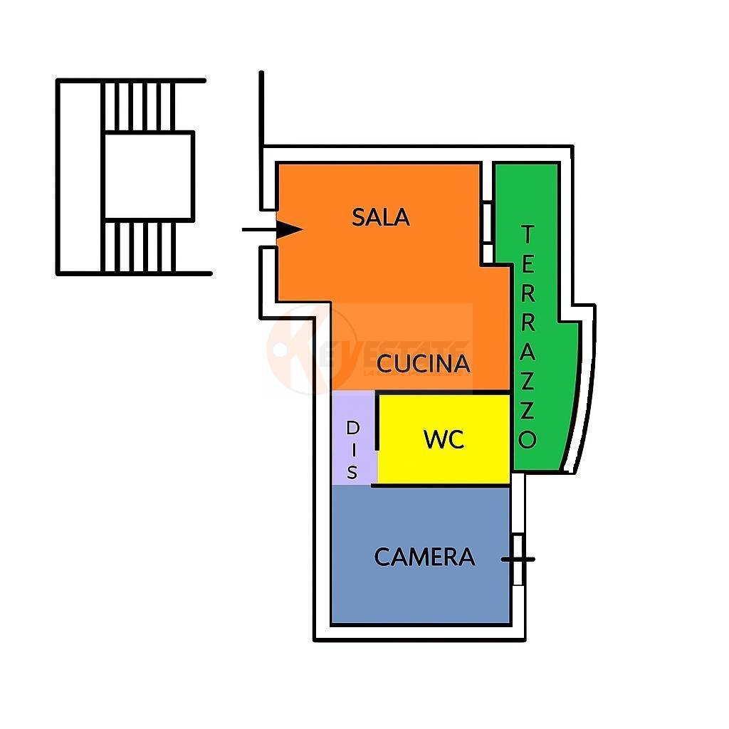 Immagine 22 di Appartamento in affitto  in Via Walter Frau 2 a Sassari