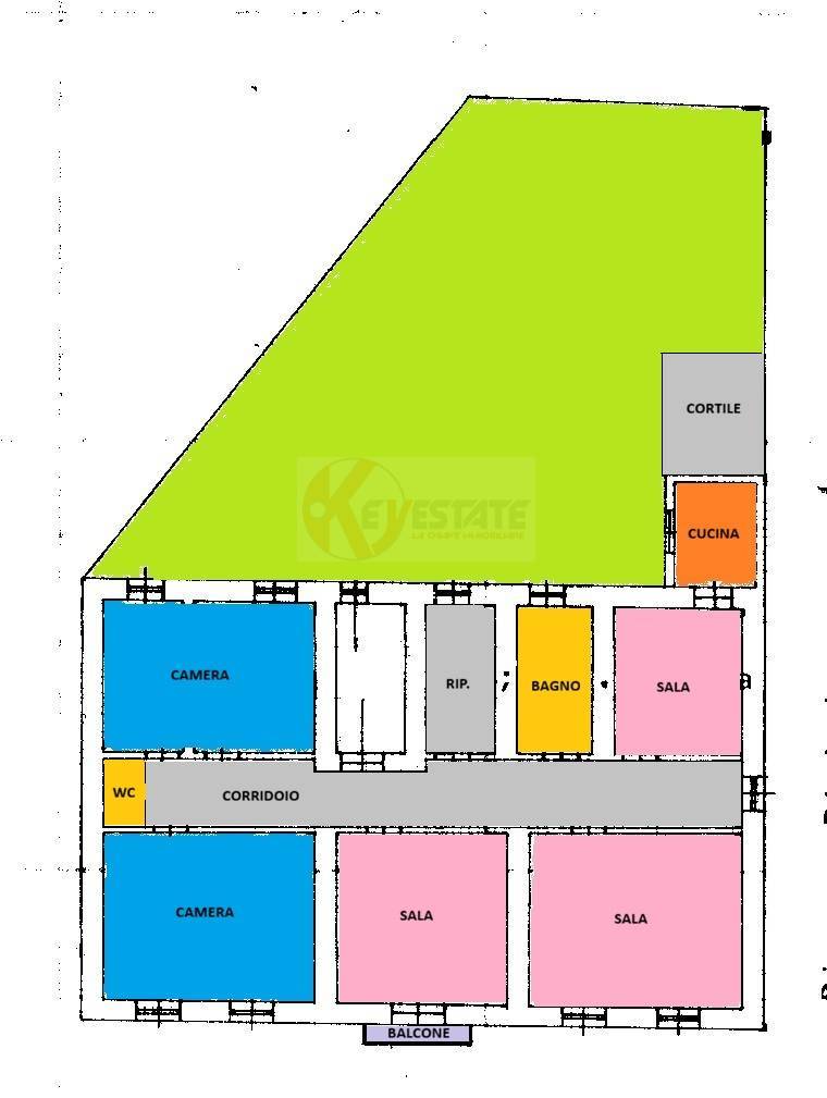 Immagine 38 di Appartamento in vendita  in corso Angioy 6 a Bono