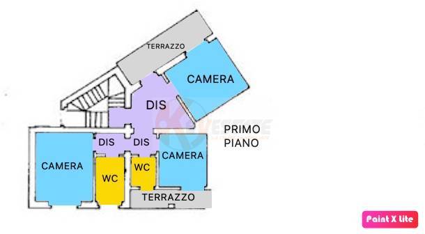 Immagine 35 di Casa semindipendente in vendita  in via Cugia 20 a Sassari