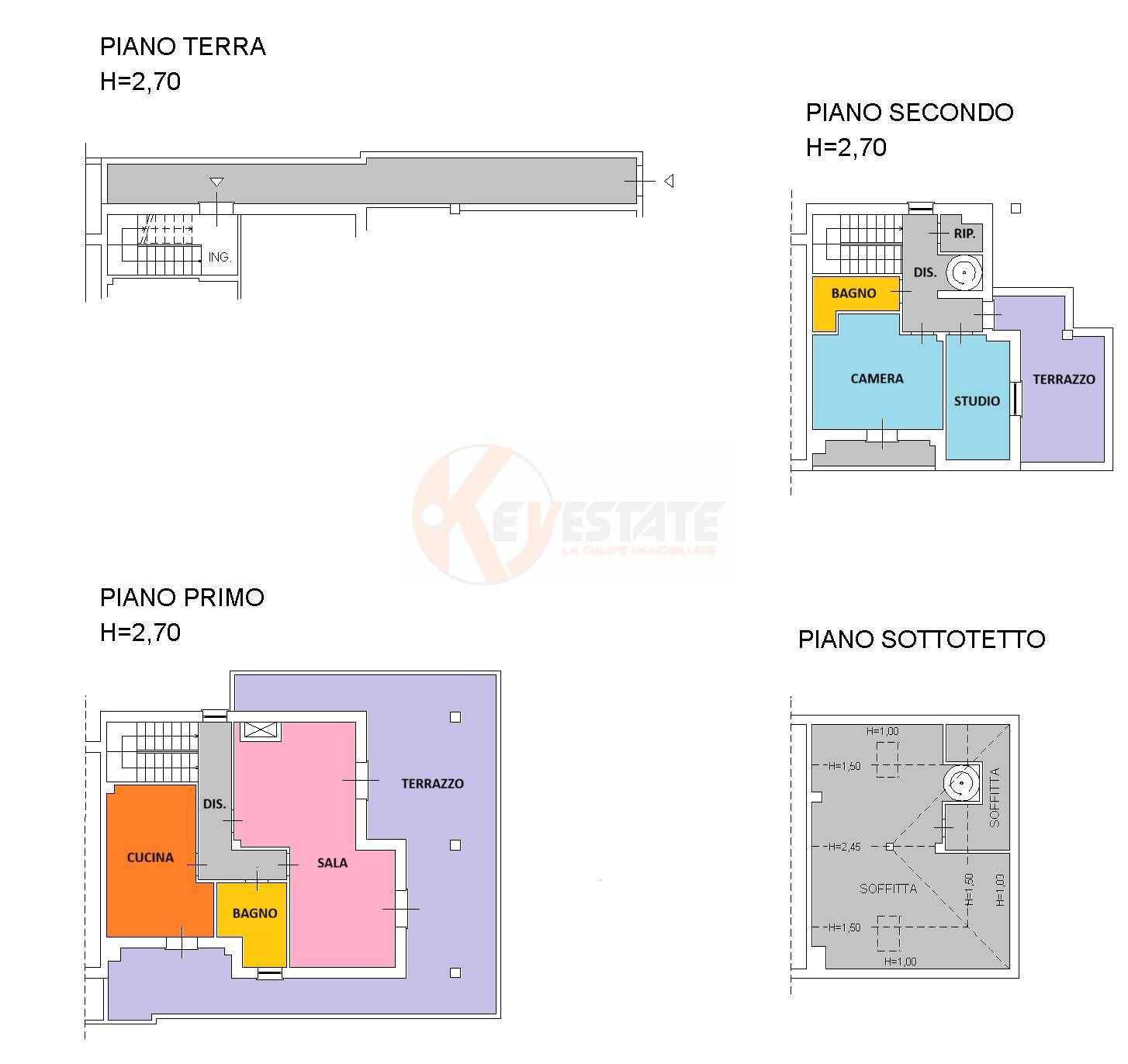 Immagine 49 di Casa semindipendente in vendita  in via Gorizia 30 a Sassari