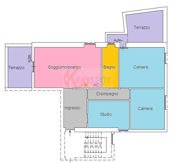 Immagine 28 di Appartamento in vendita  in via Annunzio Cervi 9 a Sassari