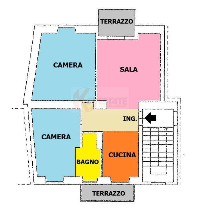 Immagine 29 di Appartamento in vendita  in Via Soro Pirino 2 a Sassari