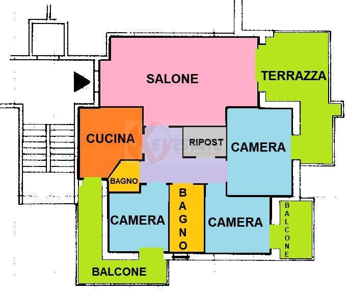 Immagine 31 di Appartamento in vendita  in via Addis 5 a Sassari
