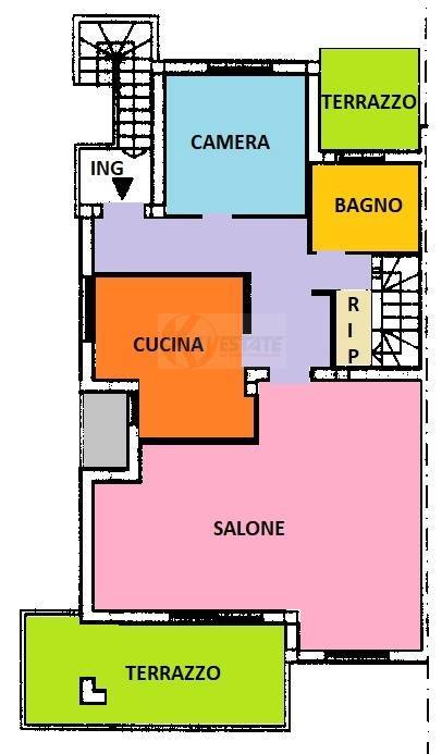 Immagine 71 di Villetta a schiera in vendita  in Via Ciasca 32 a Sassari