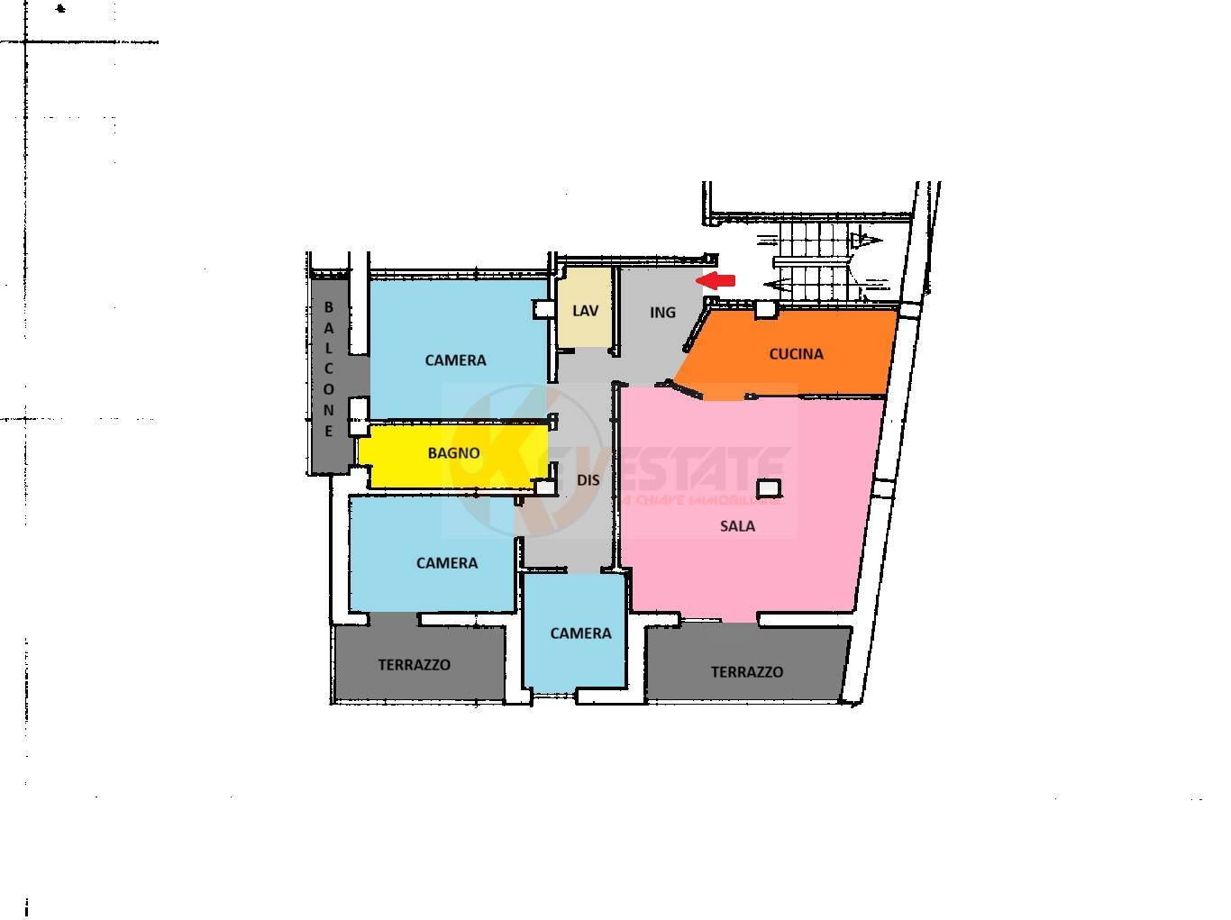 Immagine 34 di Appartamento in vendita  in via della libertà 60 a Ploaghe