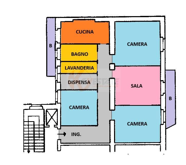 Immagine 27 di Appartamento in vendita  in via Galileo Galilei 7 a Sassari