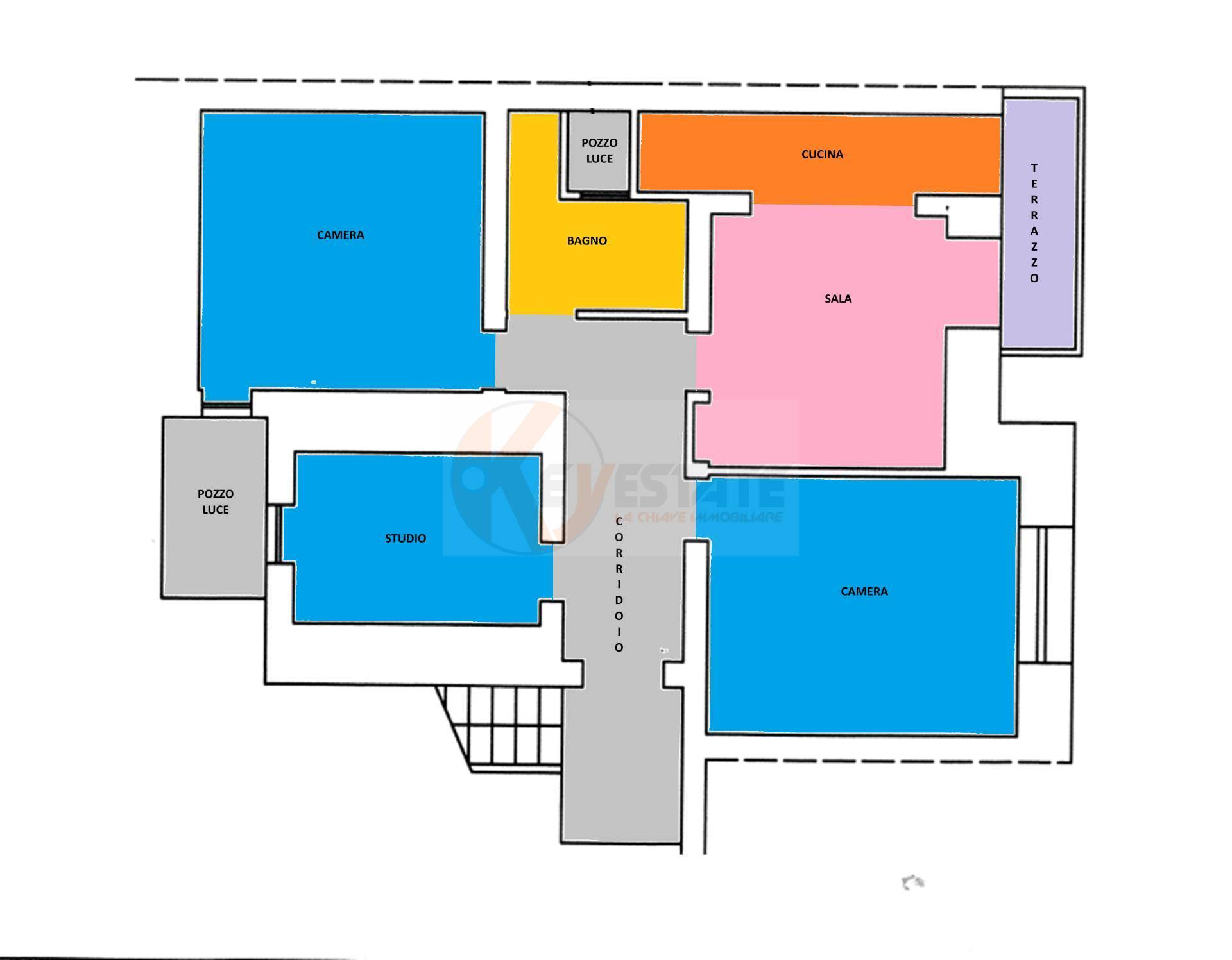 Immagine 42 di Appartamento in vendita  in via Principessa Iolanda 3 a Sassari