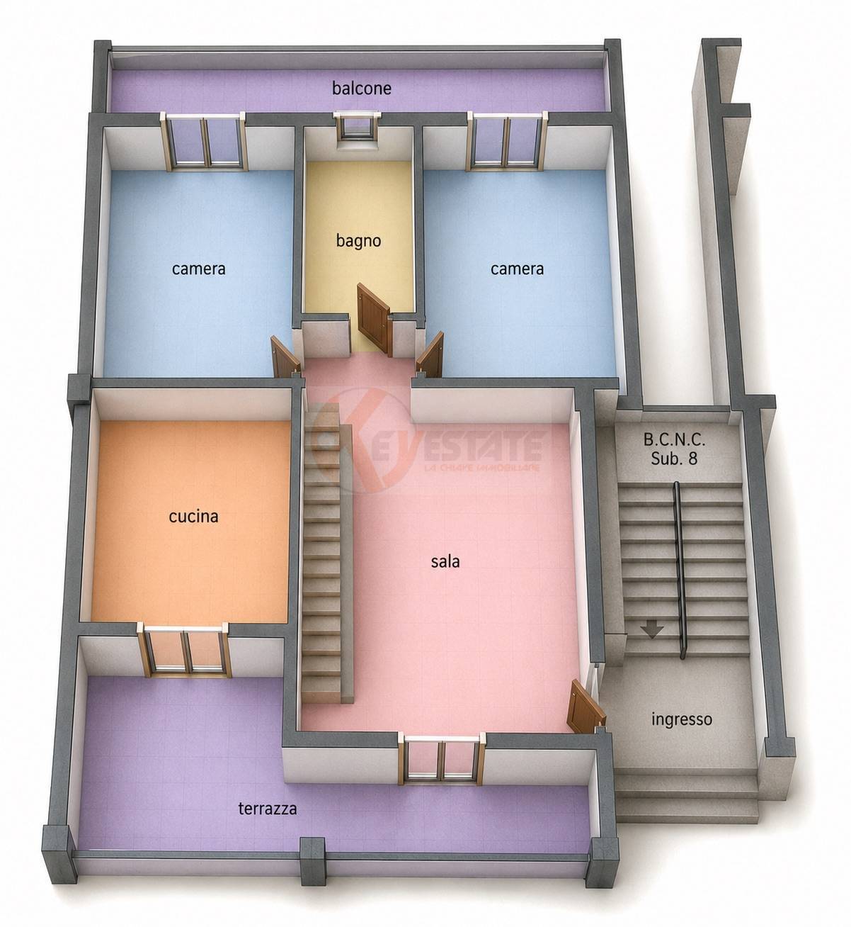 Immagine 37 di Multiproprietà in vendita  in via Tommaso Dessole 7 a Sassari