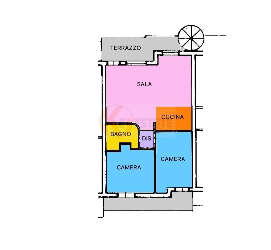 Immagine 37 di Appartamento in vendita  in Via Umbria 17 a Castelsardo
